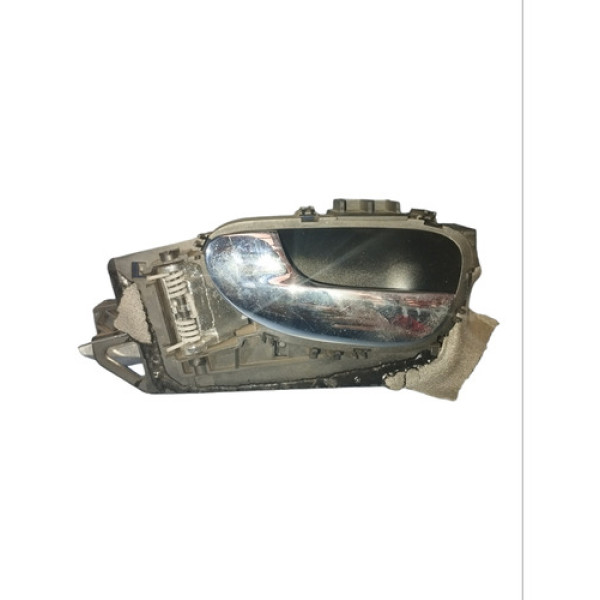 Macaneta Interna Traseira Esquerda Cromada Peugeot 307 