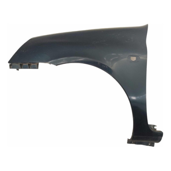 Paralama Esquerdo Renault Clio 01 A 2006 Verde Com Furo