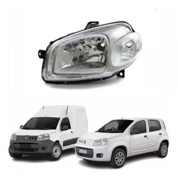 Farol Novo Uno Way Vivace 2010 A 2014 Fiorino 2010 A 2019 Le