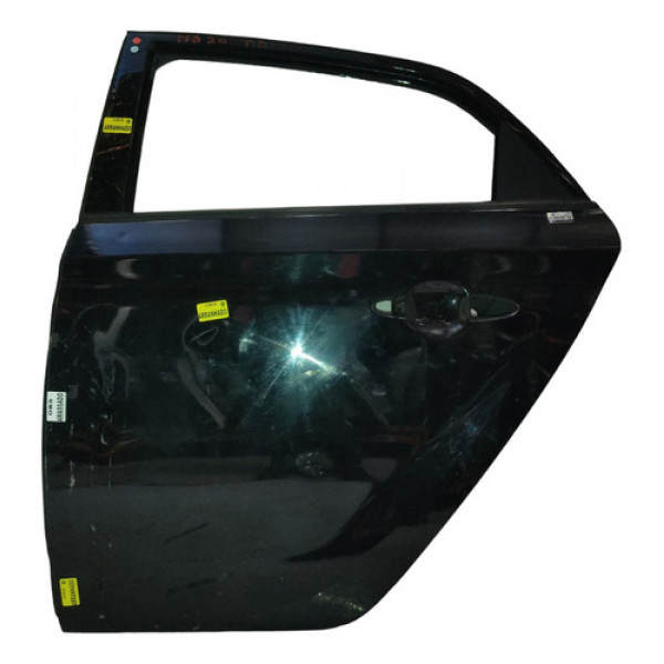 Porta Traseira Esquerda Hyundai  Hb20 2013 A 2019 Preto