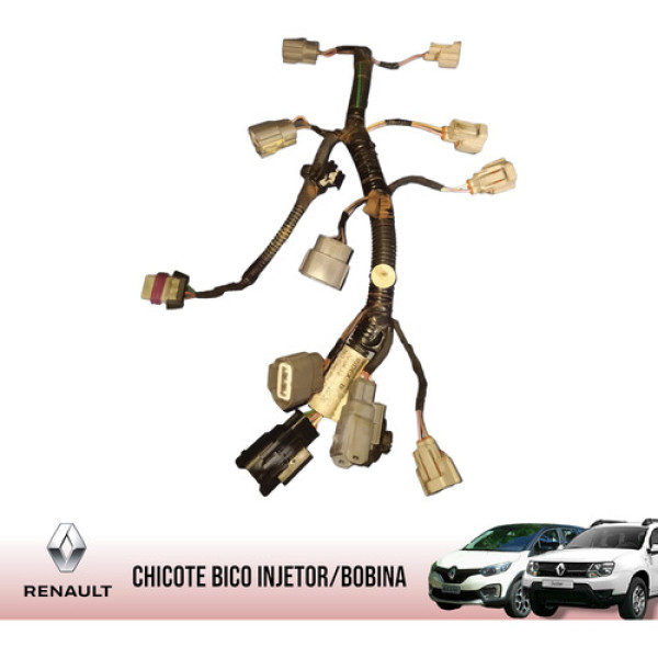 Chicote Bicos Bobina Renault Duster Captur 1.6 242593767r