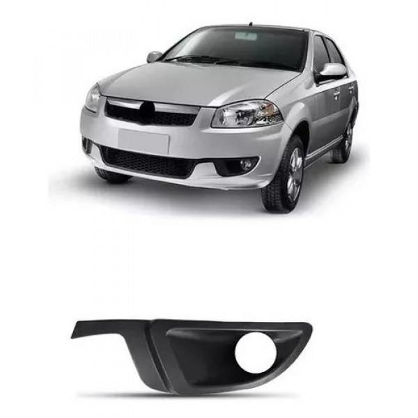 Grade Parachoque Fiat Siena El Strada Weekend Esquerdo 2013
