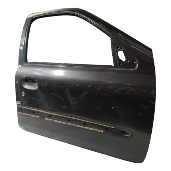 Porta Dianteira Direita Renault Clio 2000 A 2011 Preto 