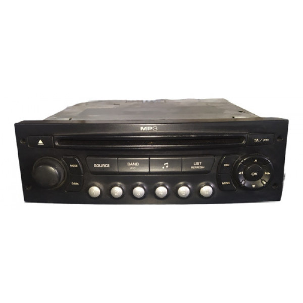 Rádio Som Automotivo Do Peugeot 207 307 Citroên C4 Pallas