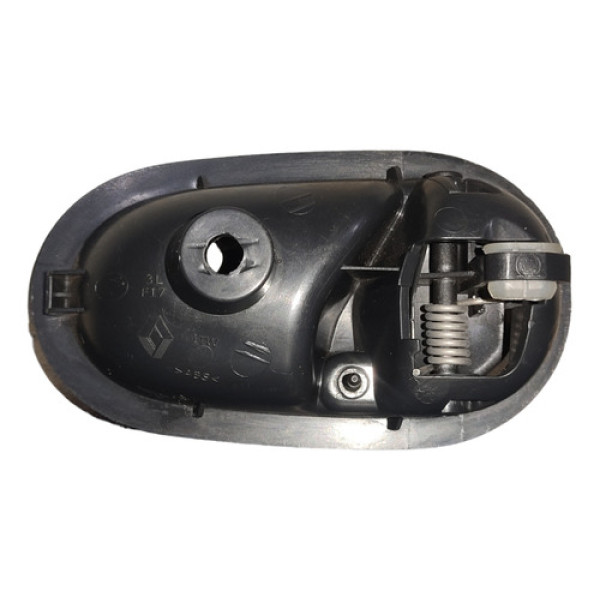 Maçaneta Interna Esquerda Renault Logan 2014 Adiante Preto