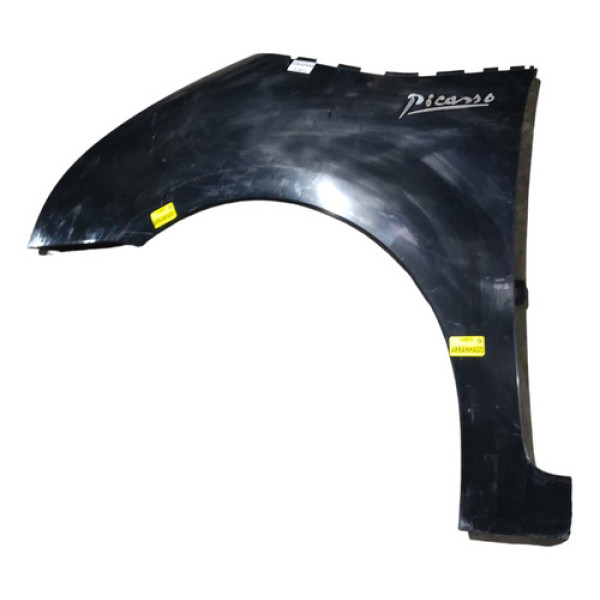 Paralama Esquerdo Citroen C4 Grand Picasso 2008 A 2014 Preto