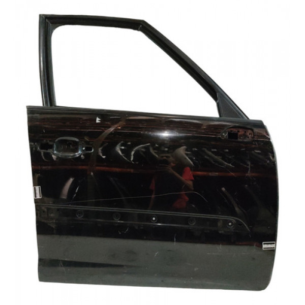 Porta Dianteira Direita Citroen C4 Pallas 2008 A 2012 Preto 