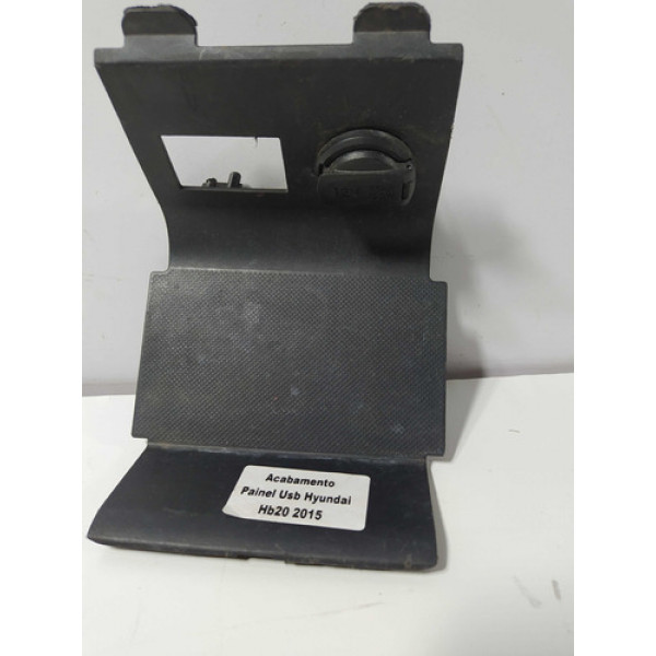 Acabamento Moldura Painel Cinzeiro Hb20 Original 846211s100