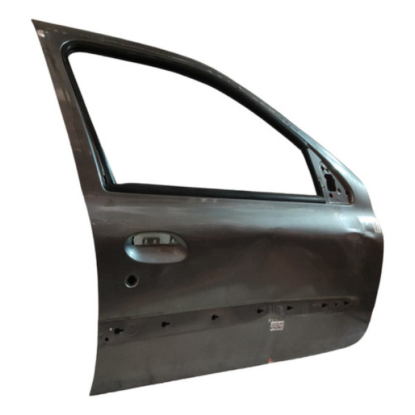 Porta Dianteira Direita Renault Clio 2000 A 2012 Cinza 