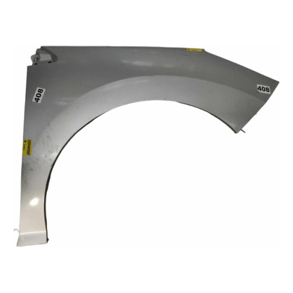 Paralama Direito Peugeot 408 2011 A 2015 Prata Usado