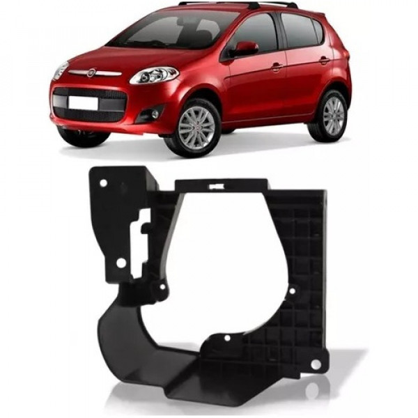 Suporte Farol De Milha Esquerdo Palio 2012 A 2017 Original