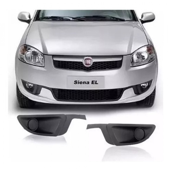 Par Moldura Milha S/ Furo Siena El Palio Weekend 2013 A 2015