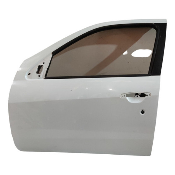 Porta Dianteira Esquerda Renault Symbol 2008 A 2013 Branco