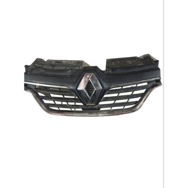 Grade Dianteira Do Radiador Renault Logan Sandero