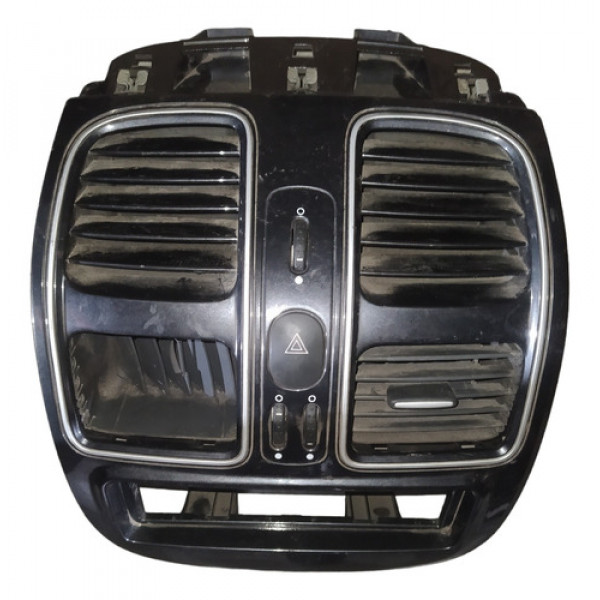 Moldura Painel Grand Siena Rádio Preto Brilhoso 2016