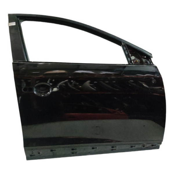 Porta Dianteira Direita Renault Fluence 2011 A 2018 Preto 