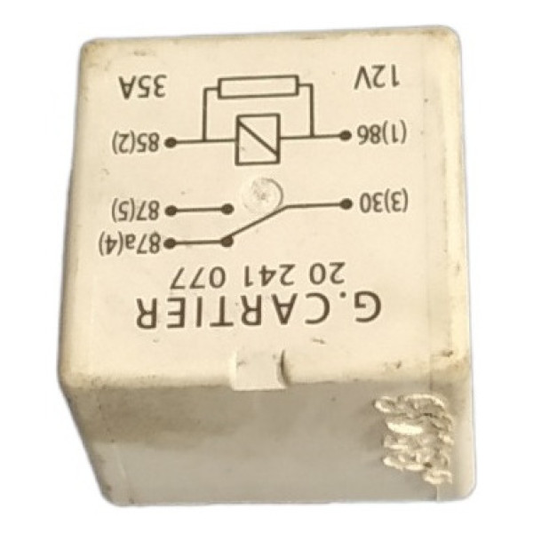 Rele Cinza Auxiliar Para Renault Fluence