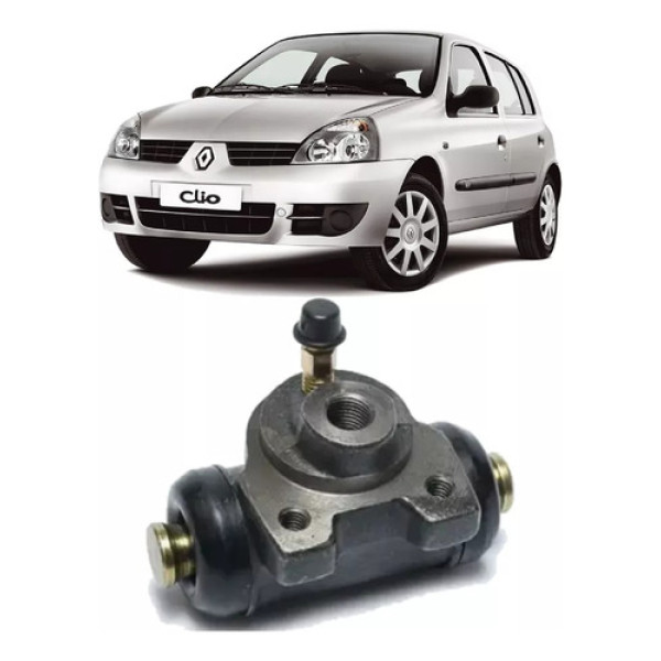 Cilindro Roda Tras Clio 2000 A 2009 Burrinho Freio L.d/l.e