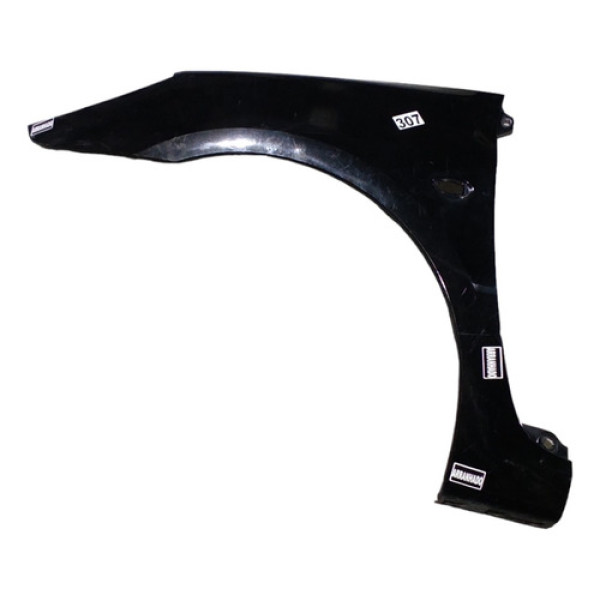 Paralama Esquerdo Peugeot 308 2012 A 2017 Preto 