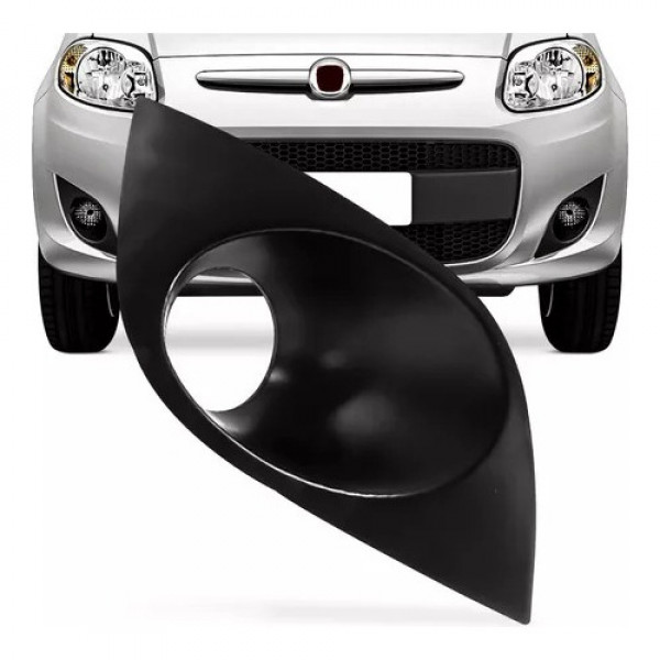 Grade Farol Milha Novo Palio Atractive 12 A 16 C/furo Direit