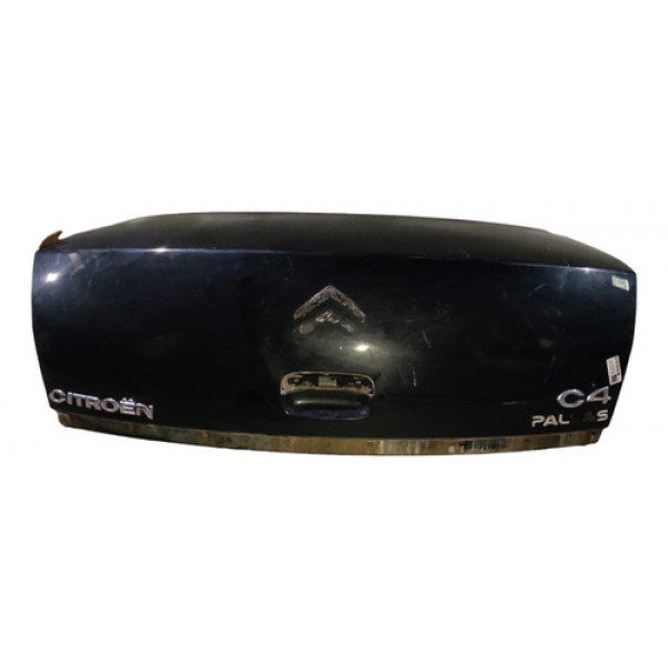 Tampa Traseira Citroen C4 Pallas 2008 A 2013 Preto 
