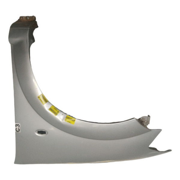 Paralama Esquerdo Citroen C3 2003 A 2012 Prata 