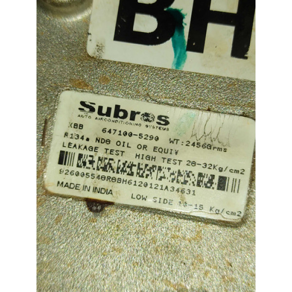 Compressor De Ar Condicionado Renault Kwid 3cl 2016 A 2022