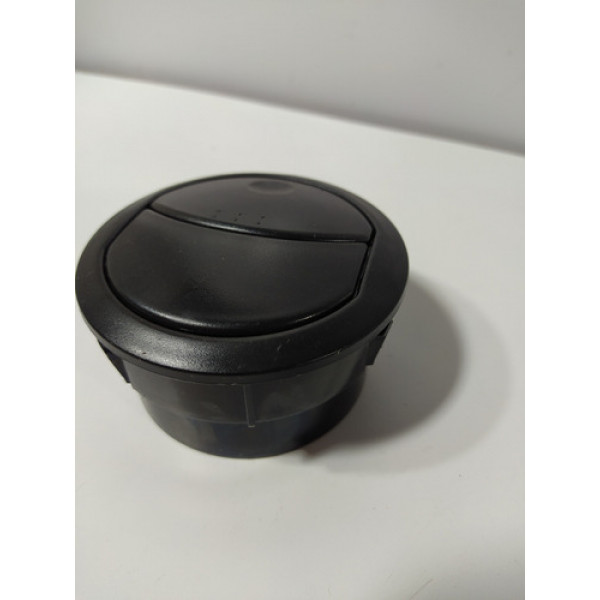 Difusor De Ar Lateral Novo Uno 2011 Preto