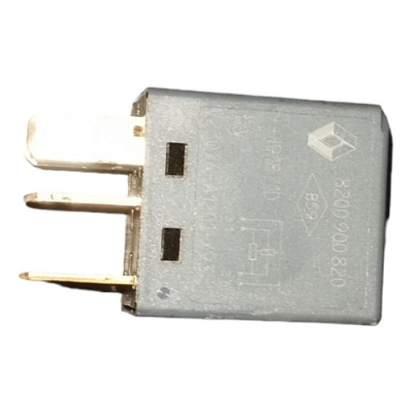 Relê Renault  Sandero  Azul 4 Pinos 8200900820