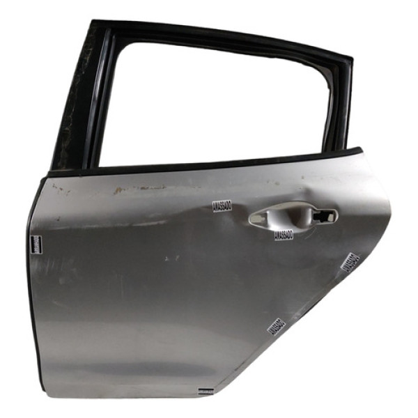 Porta Traseira Esquerda Peugeot 208 2015 A 2020 Prata