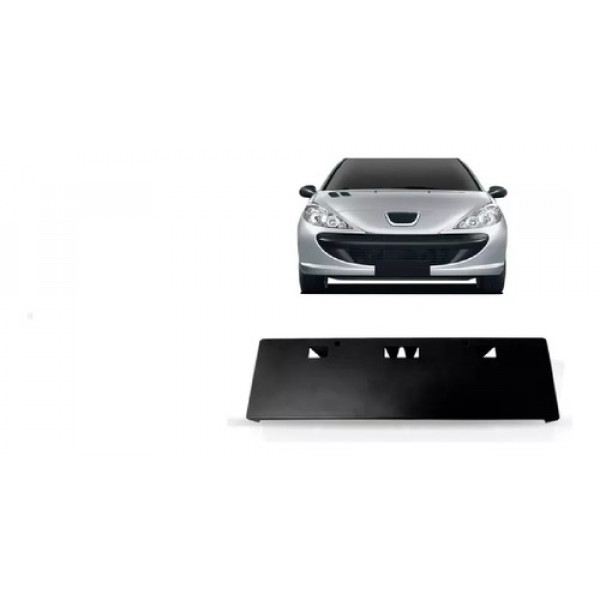 Suporte Moldura Da Placa Peugeot 207 2010 2011 2012 2013 