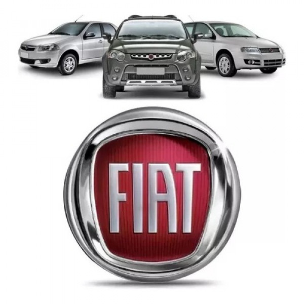 Emblema Grade Fiat Siena Strada Idea Punto 2008 A 2017