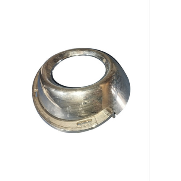 Moldura Do Farol Milha Cromado Peugeot 307 Lado Esquerdo 