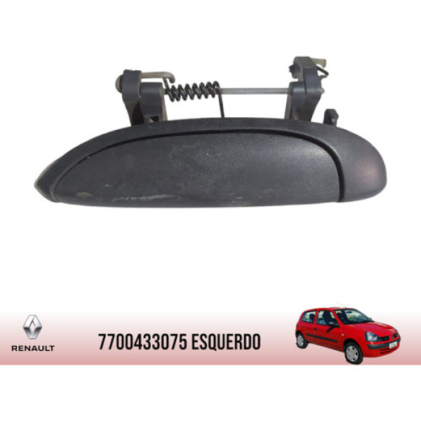 Maçaneta Externa Esquerda Renault Clio 2000 2015 7700433075