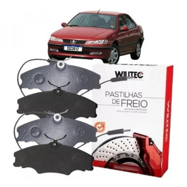 Pastilha Freio Dianteiro Peugeot 406 2.0 16v Pw680 