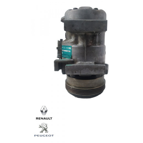 Compressor Ar / Condic. Peugeot 206 207 Clio 1.0 Sd6v12 1432