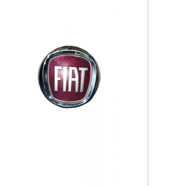 Emblema Traseiro Porta Mala Vermelho Fiat Palio G3 