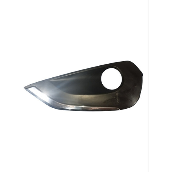 Moldura Farol Milha Esquerdo Peugeot 208 2017 E 2018 