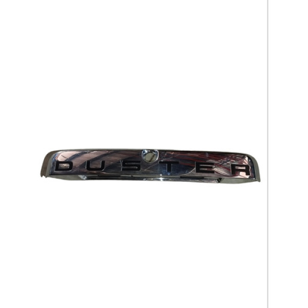 Aplique Tampa Traseira Cromado Duster 12/16