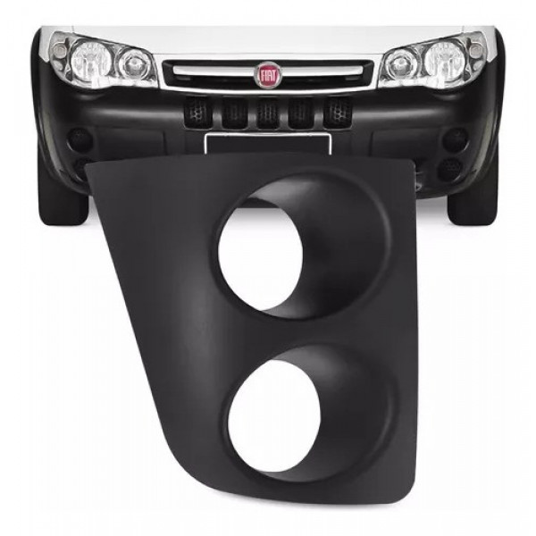 Moldura Farol Milha Palio Weekend Adventure 04 A 09 Com Furo