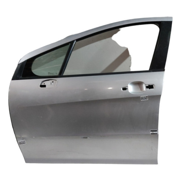 Porta Dianteira Esquerda Peugeot 408 2011 A 2019 Prata