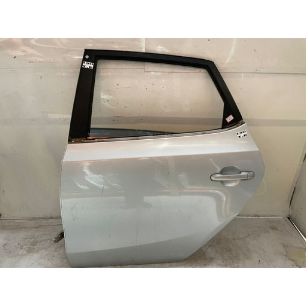Porta Traseira Esquerda Hyundai I30 2009 A 2012 Cinza 