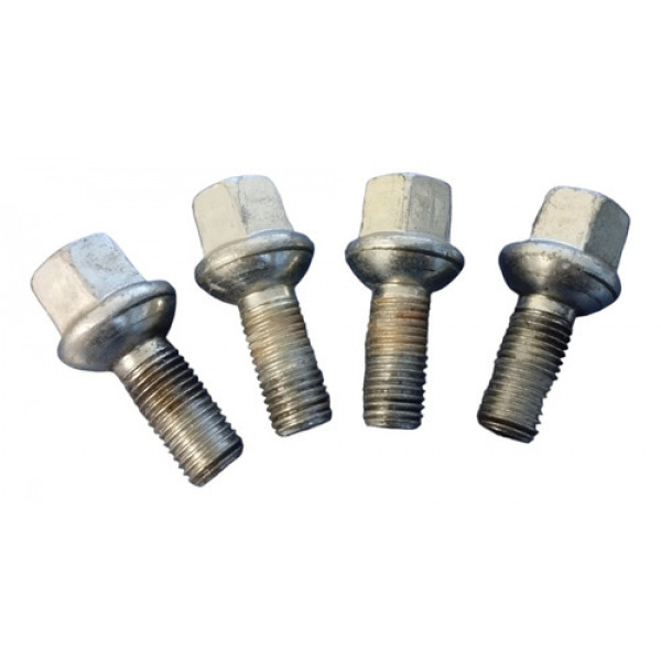 4 Parafuso De Roda Gol Voyage Original Volkswagen 