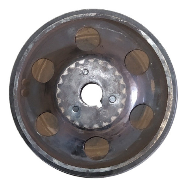 Polia Dupla Virabrequim Renault Clio Sandero 206 1.0 16v