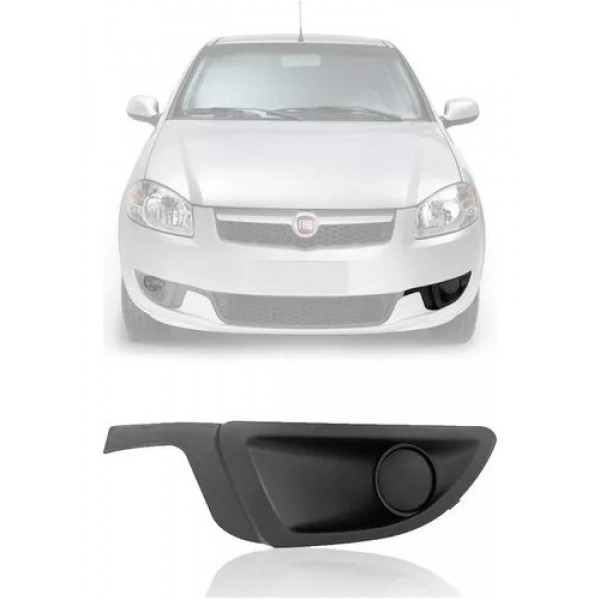 Grade Parachoque Siena El Strada Weenk Trek S/ Furo Esquerdo