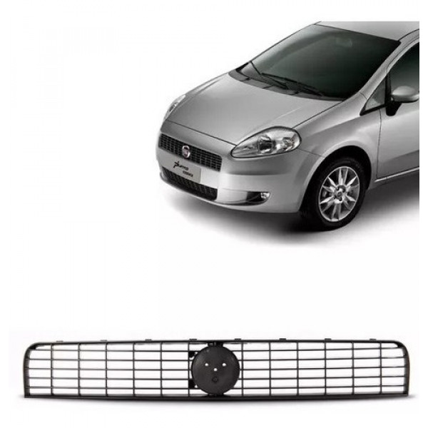 Grade Dianteira Superior Para-choque Punto Novo Importado