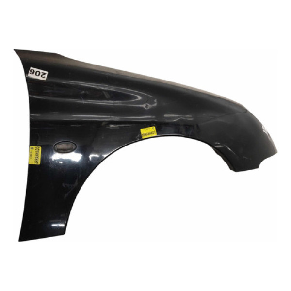 Paralama Direito Peugeot 206 1999 A 2010 Preto Usado