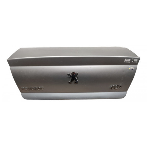 Tampa Traseira Porta Malas Peugeot 407 Sedan 2005 A 2009