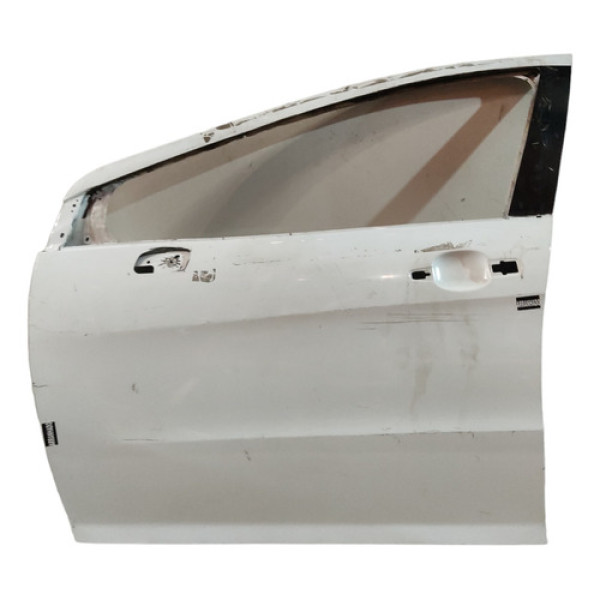 Porta Dianteira Esquerda Peugeot 308 2012 A 2017 Branca 