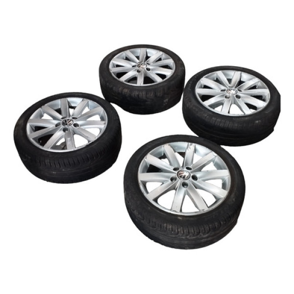 Jogo De Roda Aro 17 5 Furos Jetta 2011 2012 Usado